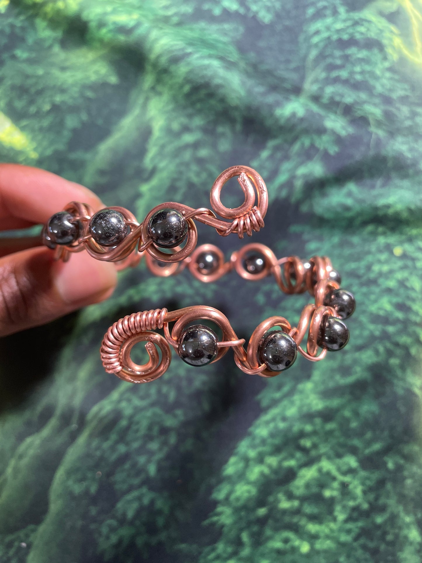 Hematite Bead Bracelet