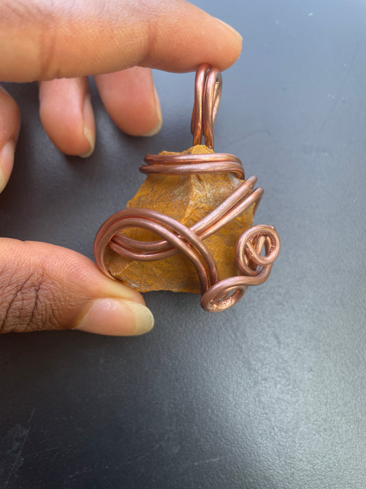 Yellow Jasper Pendant