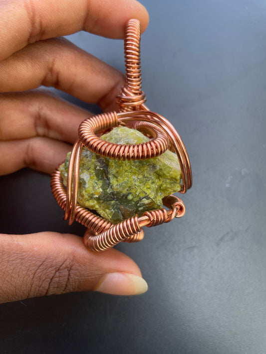 Green Opal Pendant